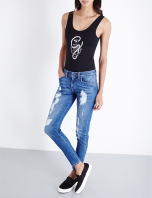 TOMMY HILFIGER Tommy x Gigi skinny mid-rise jeans
