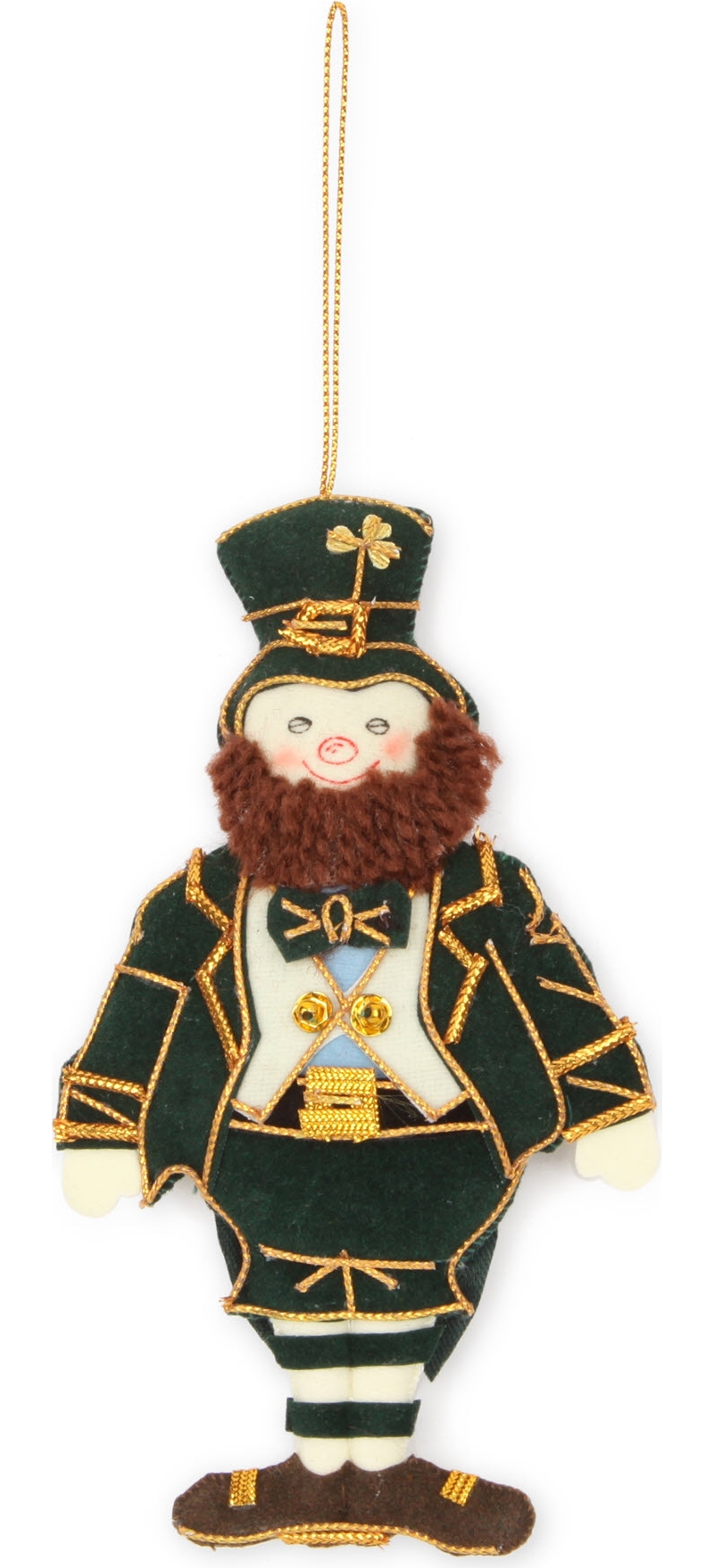 ST NICOLAS   Irish leprechaun tree decoration