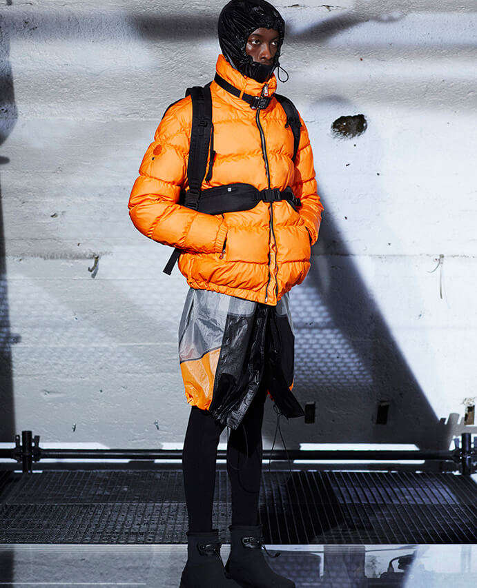 Moncler store alyx orange