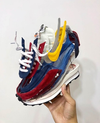 nike sacai waffle selfridges