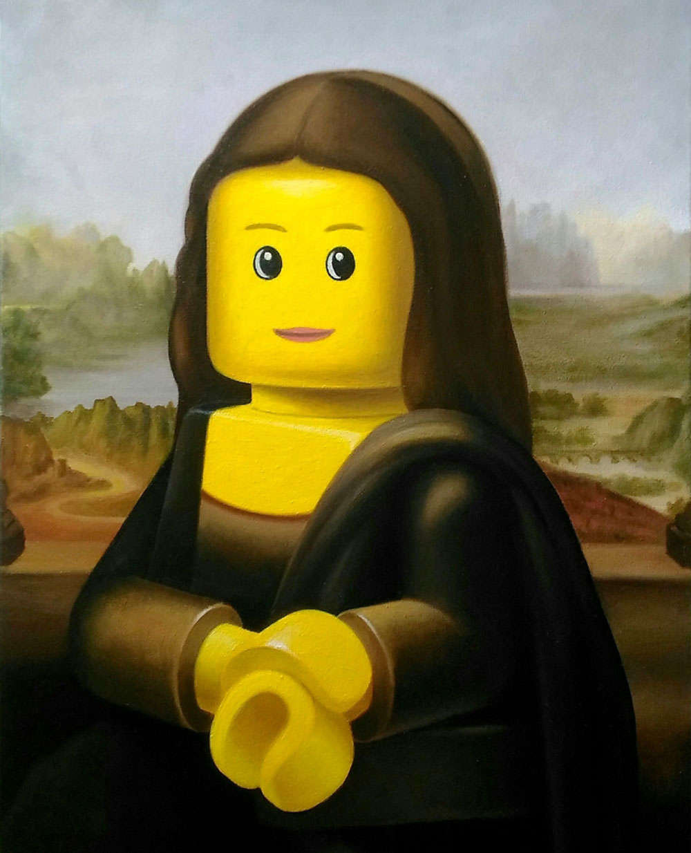 Lego 2024 mona lisa