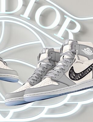 Ax Sports Store - Louis Vuitton x Off White x Air Jordan 1