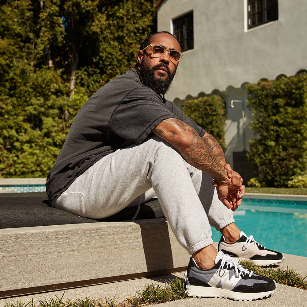 Fashion/Sneaker Designer Jerry Lorenzo celebrates with his son during  News Photo - Getty Images