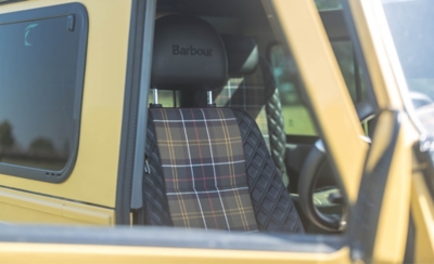 Barbour land rover defender on sale collection