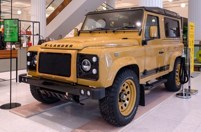 The Barbour X Land Rover electric 