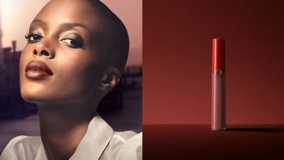 armani red