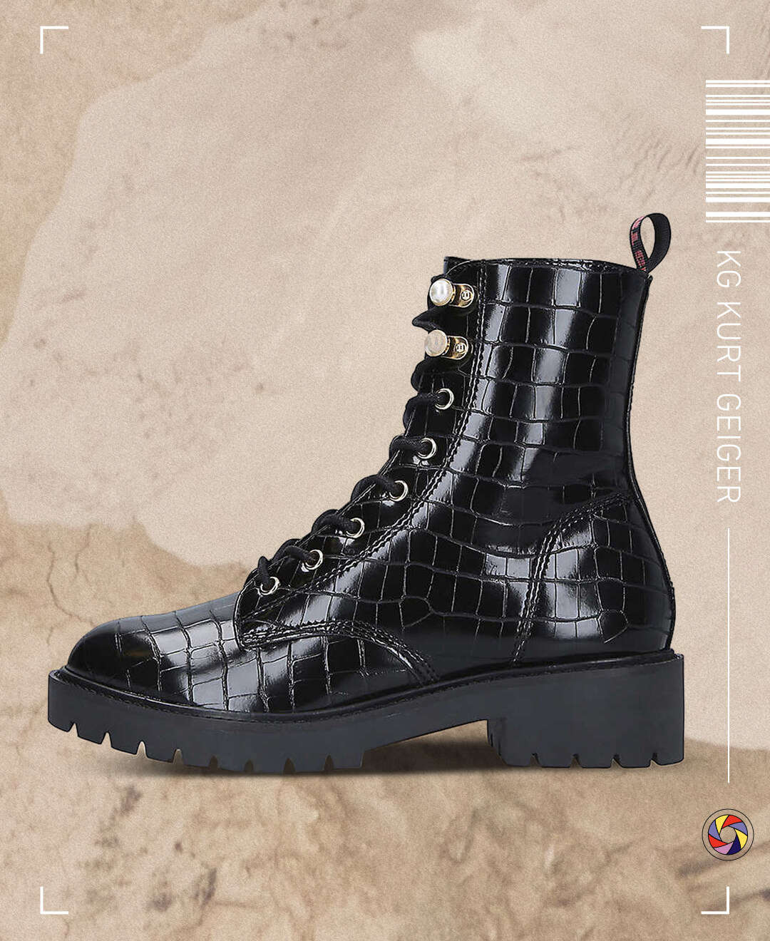 Kurt geiger 2025 croc boots