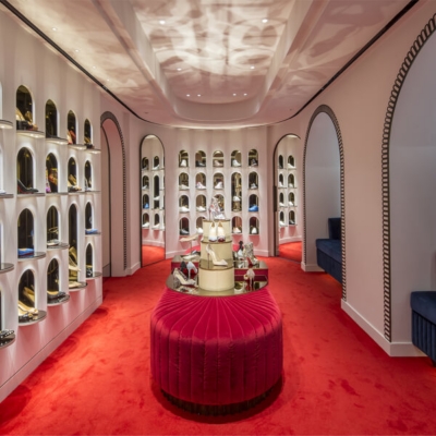 Christian Louboutin shop in Selfridges department store in London