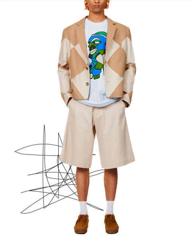 LABRUM London Nomoli graphic-print organic cotton-jersey T-shirt