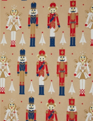 nutcracker wrapping paper