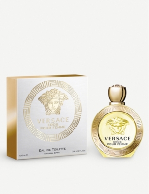 Versace Eros Pour Femme Eau De Toilette 3.4 oz/ 100 ml