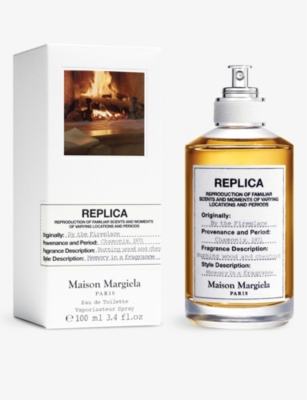 Maison Margiela Replica By The Fireplace Eau De Toilette Fragrance, 3.4 oz In Nero