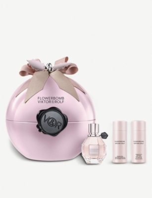 Viktor Rolf Flowerbomb Eau De Parfum Christmas Gift Set For Her Selfridges Com