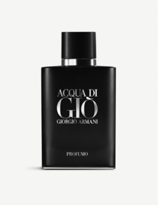 giorgio armani black bottle