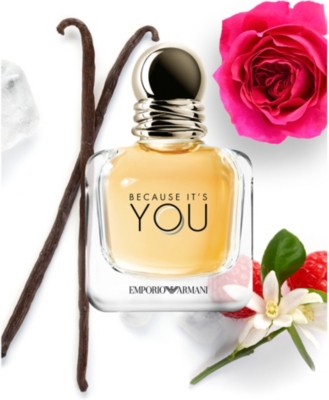 emporio armani because it's you eau de parfum 150ml