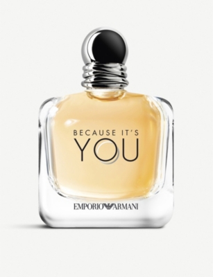 emporio armani because it's you eau de parfum 150ml