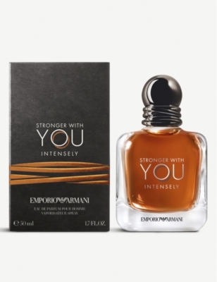 Giorgio Armani Stronger With You Intensely advertisment.