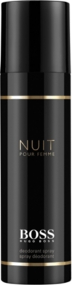 hugo boss nuit pour femme deodorant spray 150ml