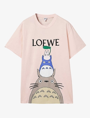 LOEWE Ghibli Totoro Basket Dust Bunnies Bag Small Hayao Miyazaki New