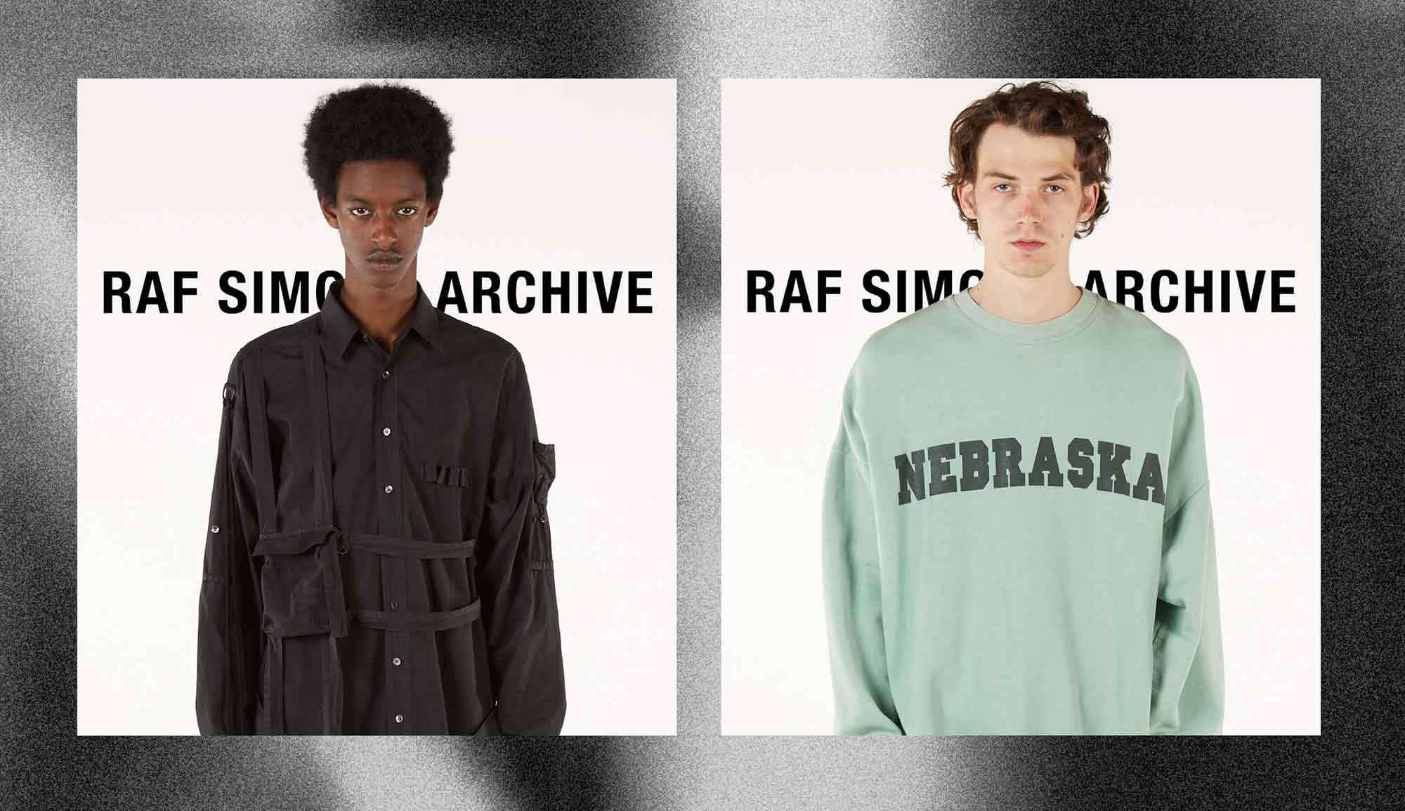 raf simons archive-