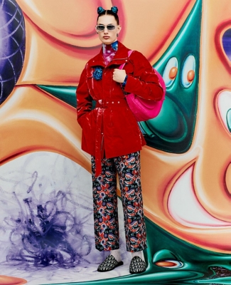dior homme x kenny scharf