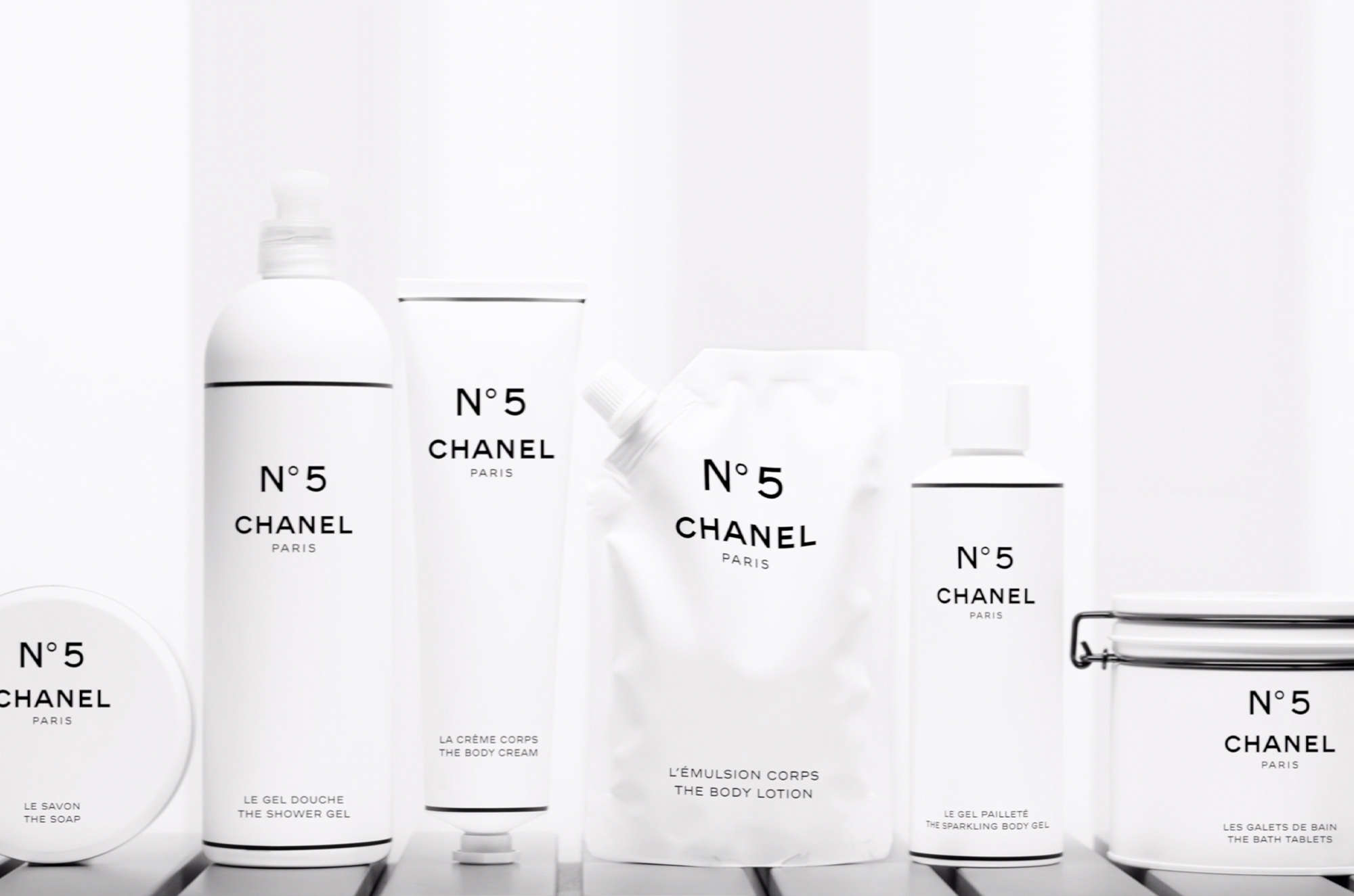 chanel shower tablets