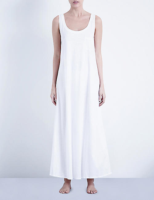 HANRO：Deluxe 平纹针织棉睡裙