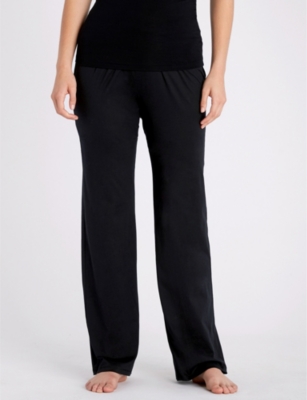 HANRO - Deluxe cotton-jersey pyjama bottoms | Selfridges.com