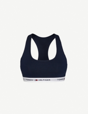 Logo Cotton Bralette
