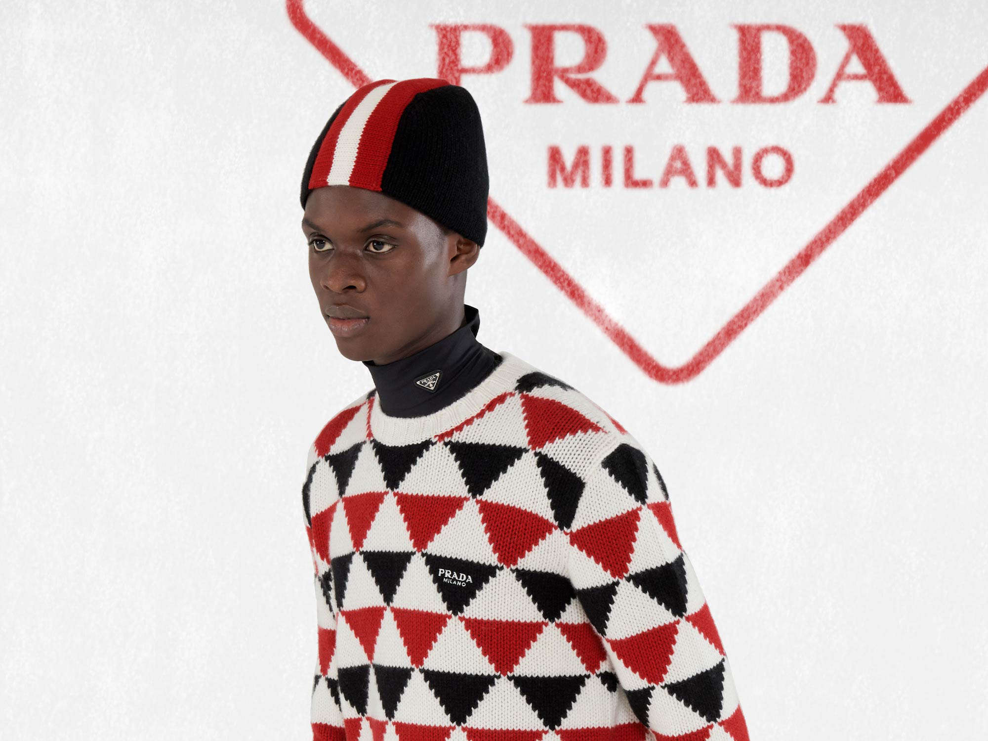 Prada knitwear 2025