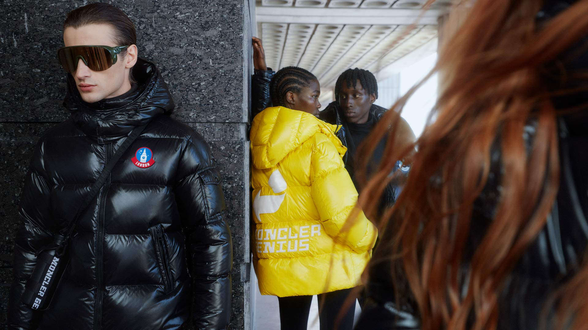 Moncler coat deals womens selfridges