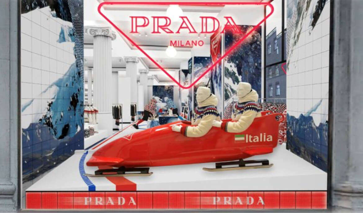 Prada Snow Selfridges Pop-up