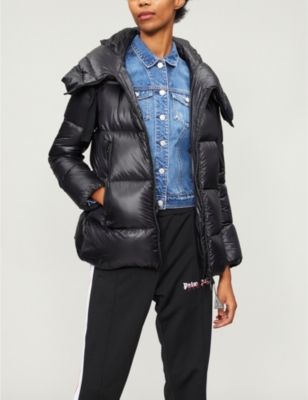 MONCLER - Serin shell down-blend coat 