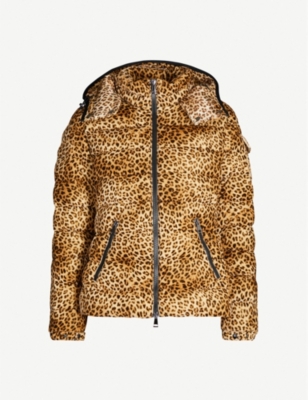 moncler leopard print jacket