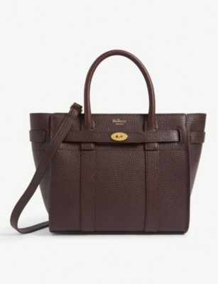 MULBERRY - Bayswater mini grained-leather tote | Selfridges.com