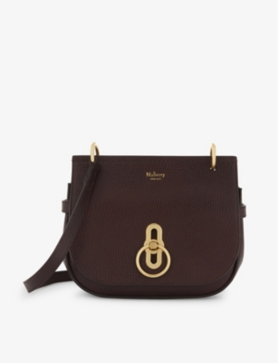 mulberry oxblood messenger bag