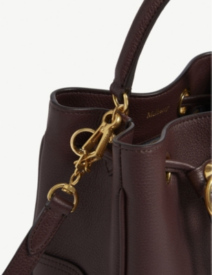 mulberry hampstead leather bucket bag