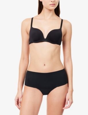 Spanx Undie-tectable Jersey Briefs In Black