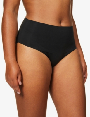 Shop Spanx Women's Black Undie-tectable Jersey Briefs