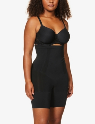 Spanx In-power Line Super Higher Power Tummy Control Shaper In Black