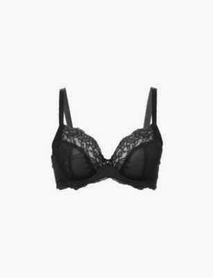 The Ava - Scalloped Lace Underwire Bra – Leading Lady Inc.