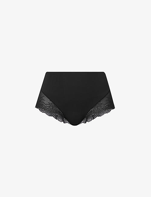 SPANX: Undie-tectable floral-lace hipster briefs