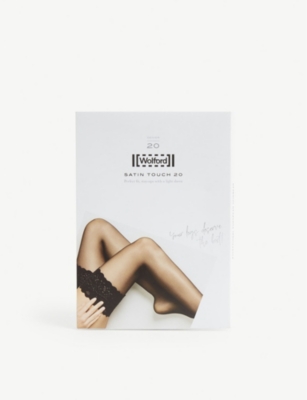 Wolford satin clearance touch 20 gobi