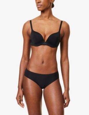 Chantelle Soft Stretch Hipster Briefs In Black