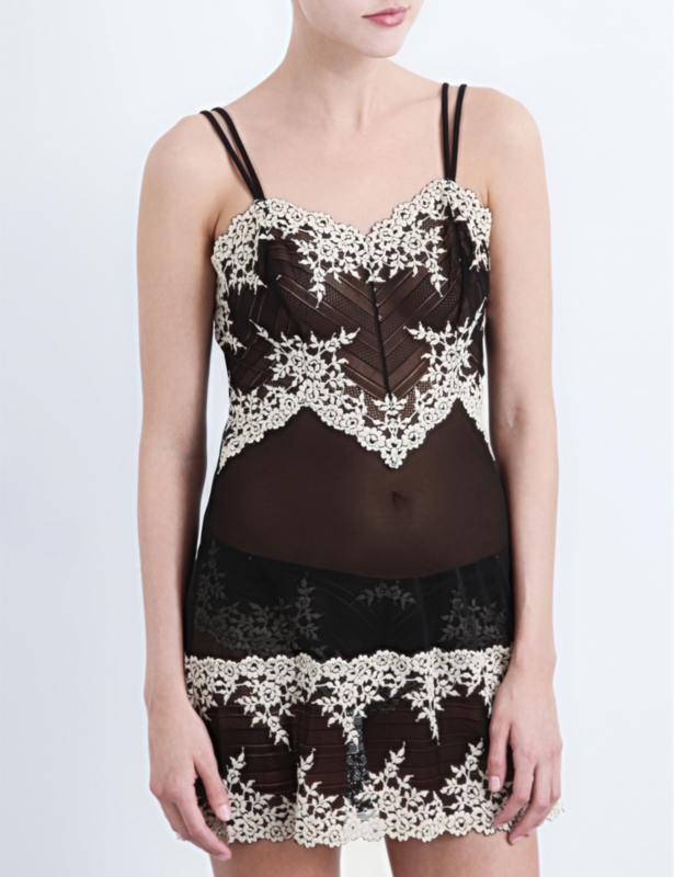 Embrace Lace stretch-lace chemise