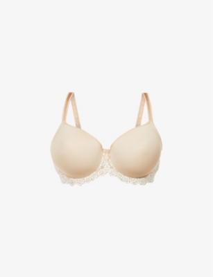 Wacoal Halo Lace Strapless Underwire Bra - Champagne For Breakfast