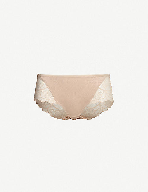 Fantasie MEMORIE Short Slip Slip 3026 Navy Blu o Beige