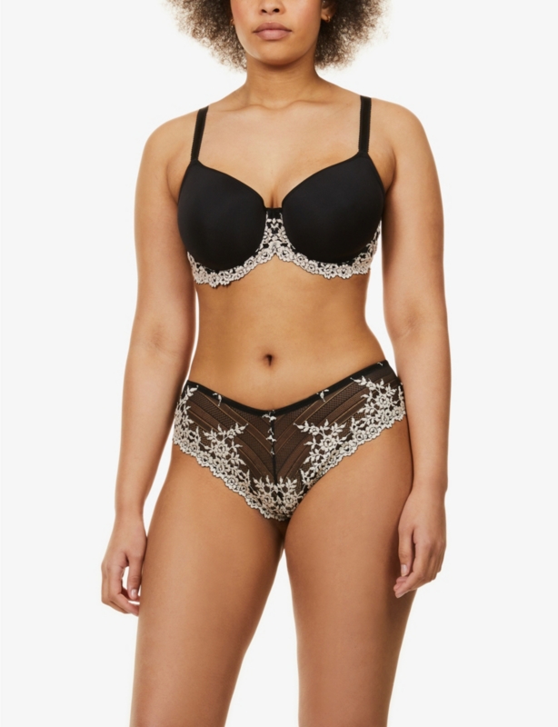 Embrace Lace stretch-lace tanga briefs