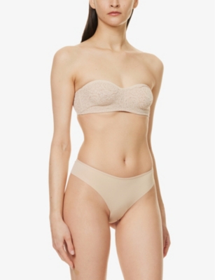 WACOAL: Halo stretch-lace strapless bra