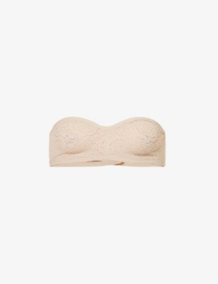 Wacoal Europe on X: Our Halo Lace Strapless Bra is a lingerie drawer  staple. A truly beautiful style curated to provide comfort, separation and  definition in B to E cup. #wacoaleurope #wacoalhalo